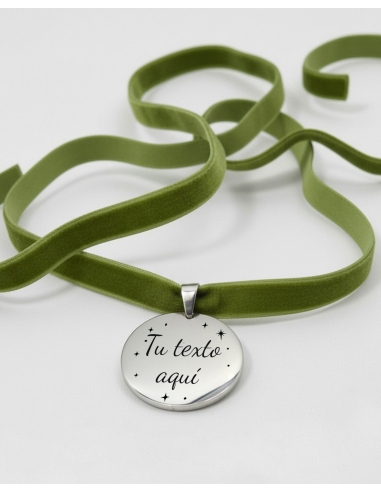 Medalla (Tu texto aquí) y cinta de...