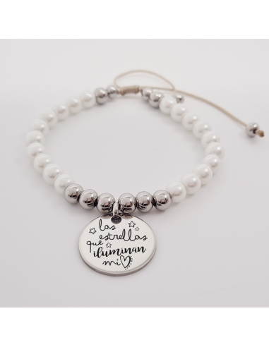Pulsera modelo NACALA, con frases...