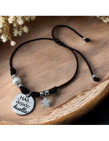 Pulseras con perla y mensajes...