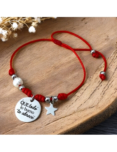 Pulseras con perla y mensajes...