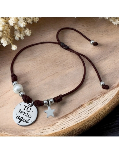 Pulsera con perla, diseñamos y...