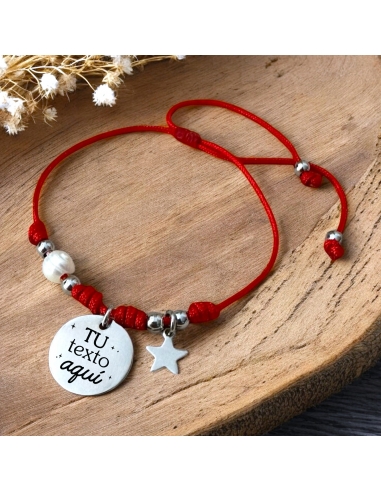 Pulsera con perla, diseñamos y...