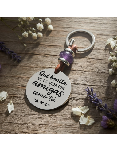Llavero “Que bonita es la vida con...