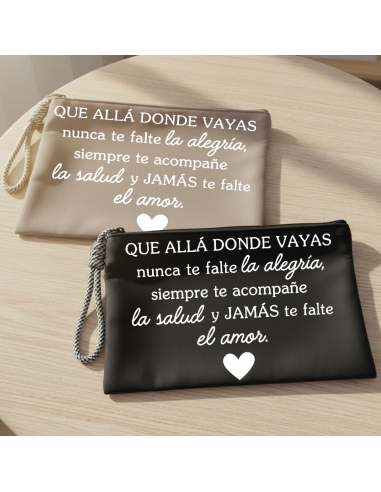 Neceser de Nylon con cordón bicolor...