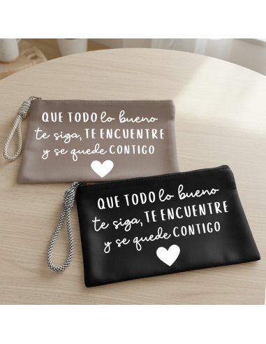 Neceser de Nylon con cordón bicolor...