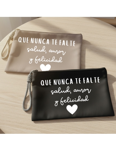 Neceser de Nylon con cordón bicolor...