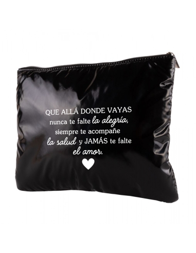 Neceser extra grande efecto plumas,...