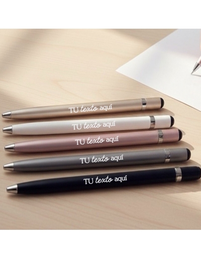 Bolígrafo metálico con tu...