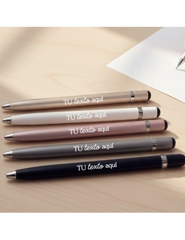 Bolígrafo metálico con tu texto...
