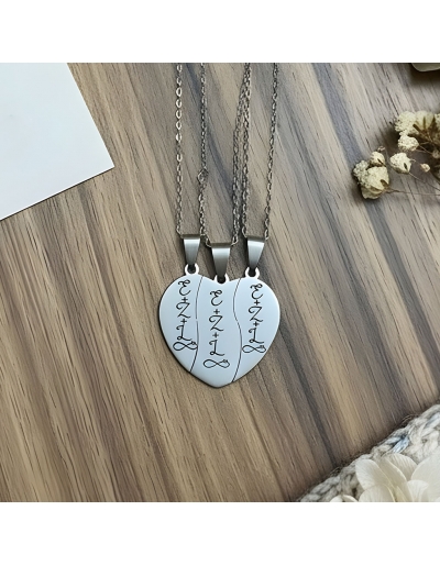 Collar TRIPLE corazón de... 2